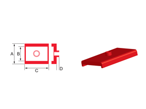 Bushing Type 14 - Leaf Spring Saddle Pad