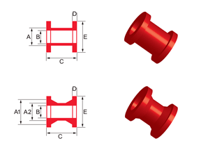 Bushing Type 10 - Cotton Reel With & Without Tapper Bushing
