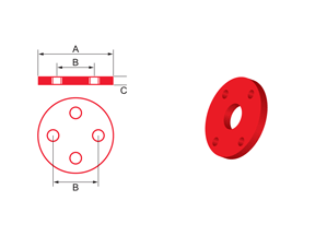Bushing Type 12 - Steering Coupling Bushing